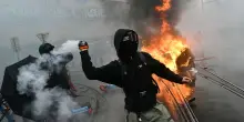 La protesta degli studenti sconfina, guerriglia a Bruxelles
