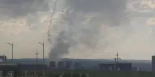 Esplosioni e fumo vicino all'aeroporto di Erbil sede di truppe Usa