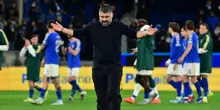 Gattuso 'Nazionale ferita che rimarr&agrave;, la delusione &egrave; stata tanta'
