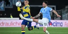 Lazio: lussazione della spalla per Gudmundsson, slitta il rientro di Cataldi