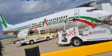 Momenti di paura sul volo Cagliari Roma per uno pneumatico forato