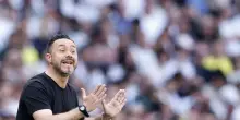 Premier: De Zerbi, chi non &egrave; felice agli Spurs se ne vada