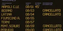 Multa da 1,75 milioni a Rfi per il caos treni a Termini dovuto al 'chiodo'