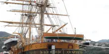 Nave Vespucci torna in Italia dopo il tour mondiale