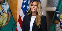 Melania Trump torna in pubblico alla Casa Bianca con 'Fostering the Future'
