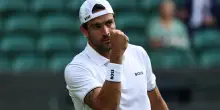 Wimbledon: Berrettini e Sonego avanti tutta