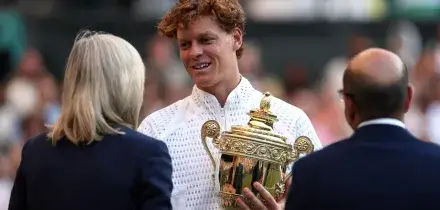 Wimbledon: Sinner 'una finale di altissimo livello, incredibile vincere ancora'