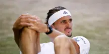Tennis: Zverev cade a Montreal, per l'Italia avanza Arnaldi