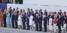 Mattarella&nbsp;a Parigi per la festa del 14 luglio, l'ultima con Macron presidente