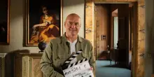 Zingaretti sul set a Roma per 'Il Metodo Paraldi', nuova serie tratta da libri di Roncone