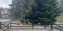 Grandine e temporali sul Torinese, colpite Val di Susa e Val Chisone