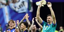 Mondiali: festa Messi e compagni con striscione 'Le Malvinas sono argentine'