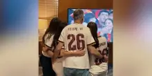 Mondiali, re Felipe e famiglia davanti alla tv per la vittoria della Spagna