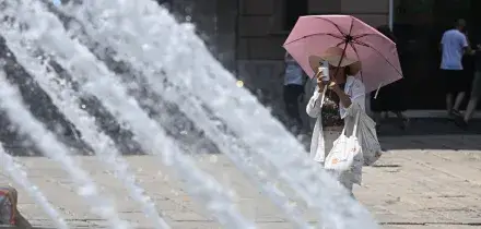 Sabato il picco del caldo, aumentati i decessi tra gli anziani