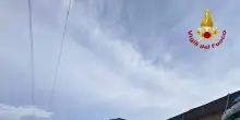 Tromba d'aria nella Bergamasca, auto si ribalta su tavoli di un festival