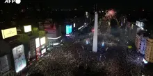 Mondiali, Buenos Aires festeggia l&rsquo;Argentina in finale