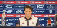 Romano si presenta, 'subito nel gruppo perch&eacute; il Cagliari punta sui giovani'