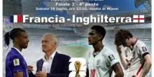 Mondiali: Francia-Inghilterra 0-1 DIRETTA e FOTO