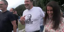 Salvini visita Roggero, 'raccogli la tua esperienza in un libro'