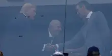 Mondiali: Trump si prende scena e fischi, premia la Spagna con Infantino