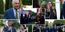 Il governo alla festa Usa a Villa Taverna: 'Franchezza e rispetto, ma siamo amici oltre le polemiche'