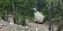 Colata di detriti in Trentino, avviati gli interventi di ripristino