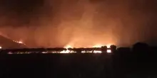 Allarme incendi con il caldo record, emergenza sul Pollino