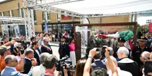 A Giffoni l'auto distrutta della scorta di Falcone, legalit&agrave; si costruisce ogni giorno