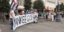 "Yankee go home", protesta a Trieste contro presenza ambasciatore Usa Fertitta