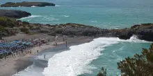 Rissa sulla spiaggia del Pozzallo nel Cilento, un ferito