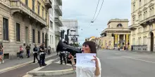 A Milano annunciato corteo per Roggero ma si presenta solo l'organizzatrice