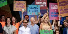 M&agrave;xima d'Olanda prima regina al mondo a inaugurare un Pride Lgbtqia+