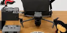 Spia la ex con un drone, arrestato stalker in Alto Adige