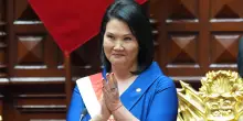 Keiko Fujimori si insedia alla presidenza del Per&ugrave;