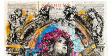 Il volto di Santa Rosalia in un messale del '700, mostra a Palermo