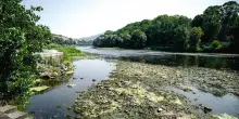 Il fiume Po a Cremona non &egrave; mai stato cos&igrave; basso