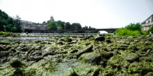 Il fiume Po a Cremona non &egrave; mai stato cos&igrave; basso