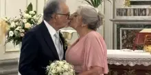 Dopo 14 anni torna a respirare senza ossigeno e festeggia le nozze d'oro