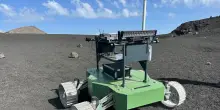 Sull'Etna le prove del robot italiano destinato alla Luna