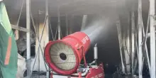 Incendio alla Lazzaroni: in azione un altro robot, danni per un milione