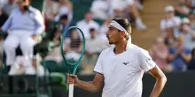 Wimbledon: Sonego eliminato, vince Fritz in quattro set