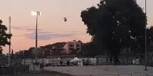 Ultimo &egrave; arrivato in elicottero a Tor Vergata