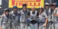 America's Cup: Cannavaro sull'AC40 di Luna Rossa nelle acque di Napoli