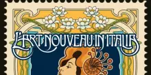 Arriva il primo francobollo italiano dedicato all'Art Nouveau