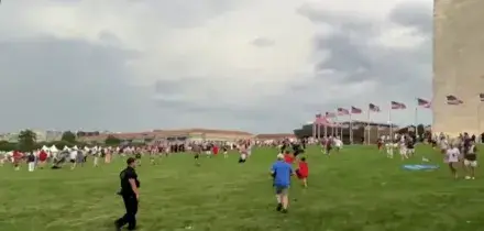 Washington, allerta maltempo interrompe i festeggiamenti per il 4 luglio