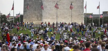 Casa Bianca, il National Mall riapre a breve, il discorso di Trump alle 5