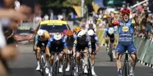 Tour: Pedersen vince la quarta tappa, norvegese Traen in maglia gialla