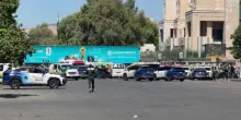 Esplosione a Damasco dove &egrave; in corso la visita di Macron. L'Eliseo: 'Il presidente &egrave; al sicuro'