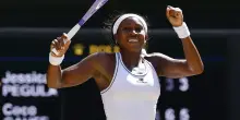 Wimbledon: Gauff batte Pegula e giocher&agrave; la prima semifinale a Londra