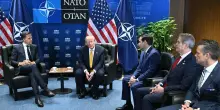 Trump: 'Molto arrabbiato con la Nato, Italia molto male sulle basi, Iran malato e bugiardo'